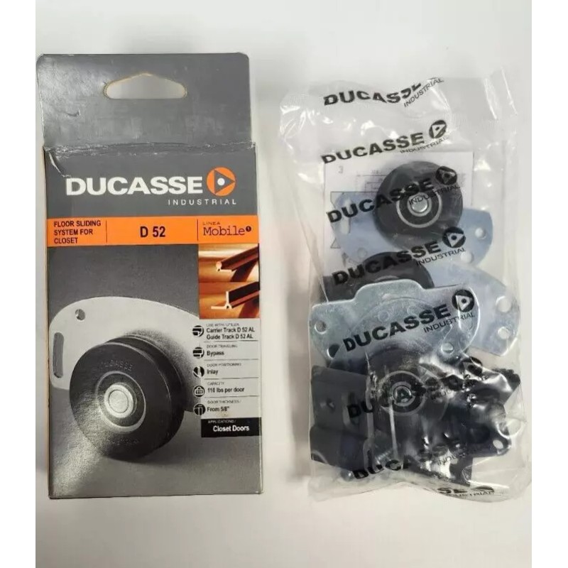 DUCASSE D 52 Floor Sliding System for Closet