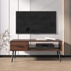 HAIOOU Coffee Table, Mid Century Modern Center Table for Living