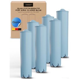 Comedes Water Filter Similar to Jura Claris Blue System (Filter No. 67007, 71311 & 71312, NOT Filter No. 71702, Fits ENA, GIGA, Impressa & Micro Series Coffee Machines; Pack of 6)