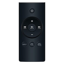 Replacement Remote Control Commander fit for Vizio Sound Bar 1023-0000119 SB4020E-A0B SB4020E-A0 SB4020E-B0 SB4020E-A0-NA SB4021E-B0 SB4020E0-B0 SB4021E-A0 SB4021E-A0-NA Home Theater Soundbar System