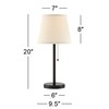 Flesner Modern Desk Table Lamp with Hotel Style USB and