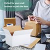 Eupako 10x7x5-Small-Shipping-Boxes-30-Pack-White-Corrugated-Box-Mailers, Cardboard Boxes for Packaging Small Business, Mailing |
