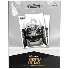Fallout - Brotherhood of Steel 105ct APEX Deck Protector Sleeves for Tabletop Gaming