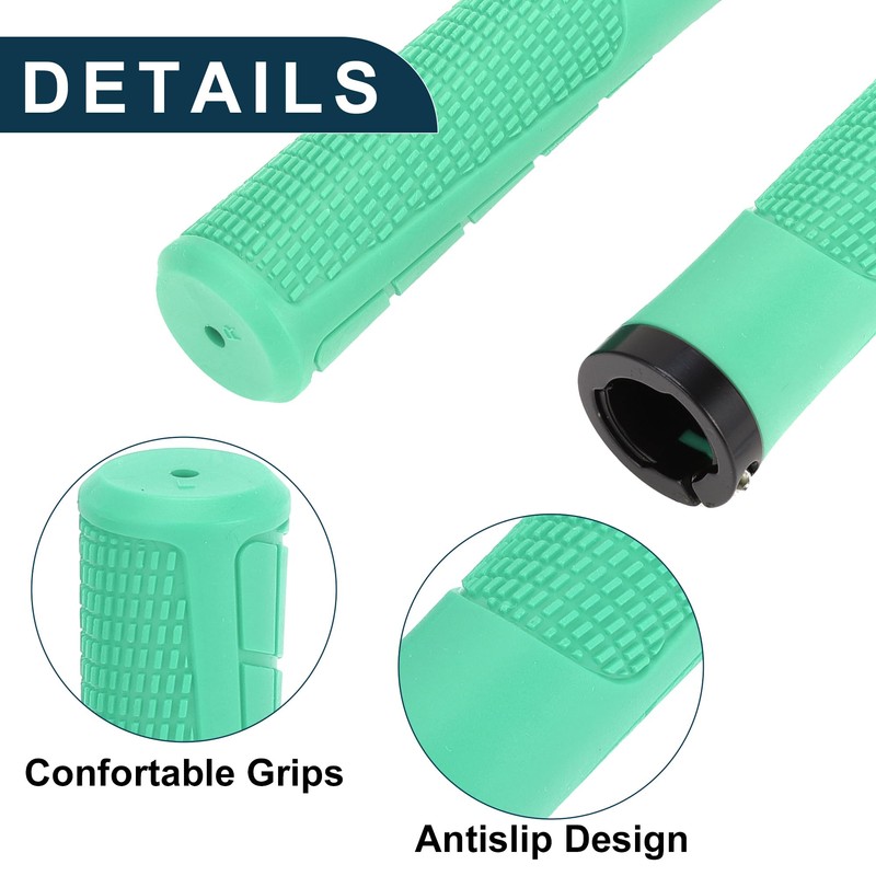 TUCKBOLD Bike Handlebar Grips Covers 135mm Long Lightweight | Bicycle