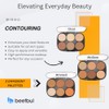 Kit de maquillaje Bissú Contour Palette 1 palicador 2 Aplicadores