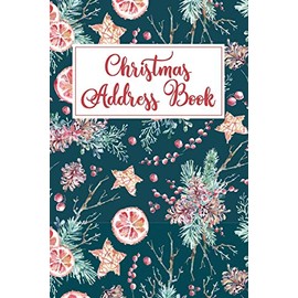 Christmas Address Book: Holiday Card List Book & Organizer (Greeting Card Organizers)