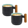 Gute Set of 2 Espresso Cups (Black)
