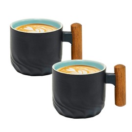 Gute Set of 2 Espresso Cups (Black)