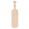 BATTIFE Sorority Paddle 18 Inch Unfinished Pine Wooden Greek Fraternity Paddle - Solid Wood Paddles