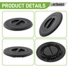 partszen 68225506AA ‎Bed Plug Cover Kit Fit for Dodge Ram