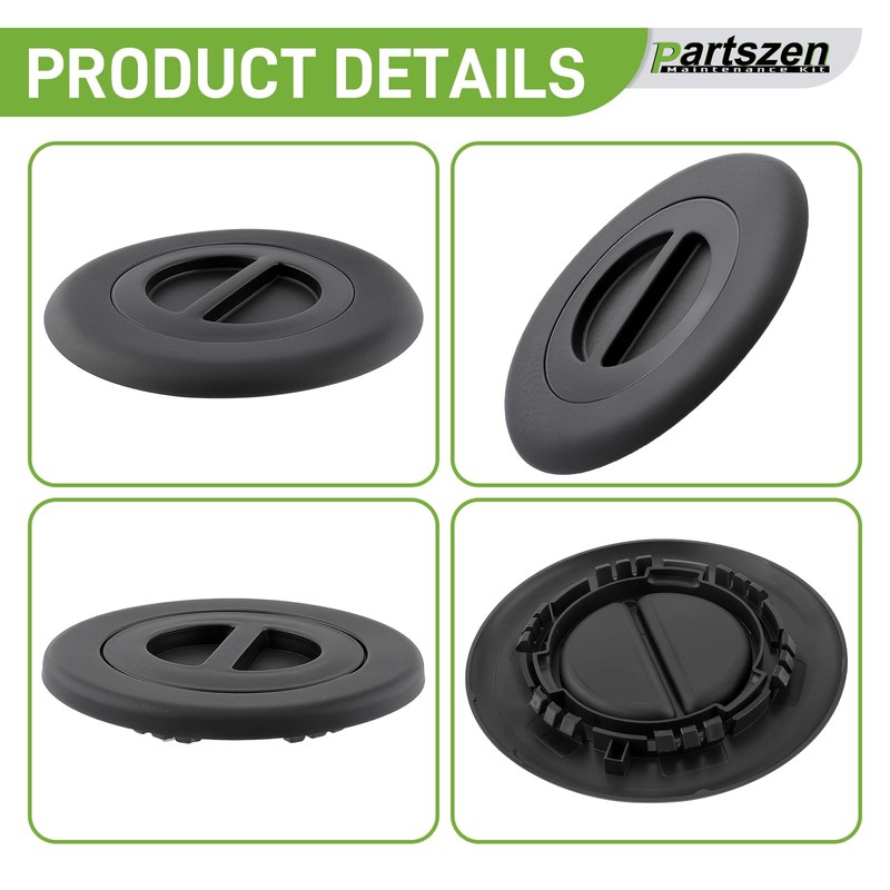 partszen 68225506AA ‎Bed Plug Cover Kit Fit for Dodge Ram