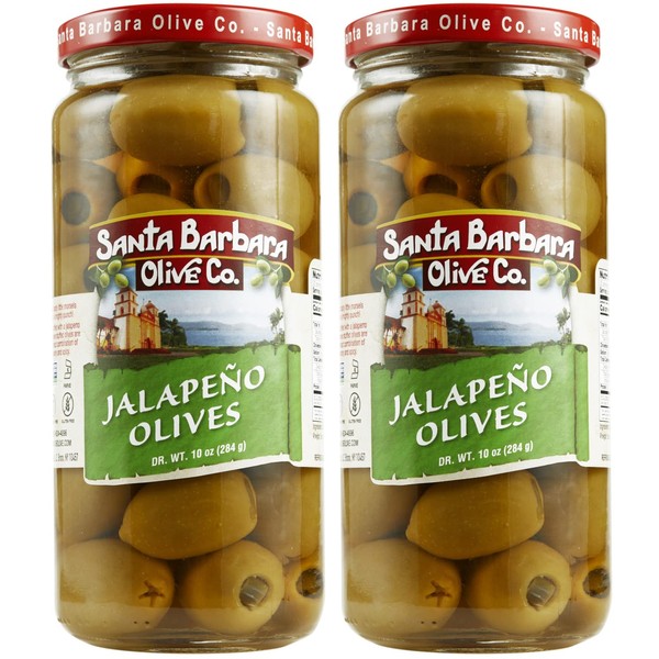 Hand Stuffed Jalapeno Olives 10 oz, 2 Pack
