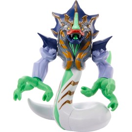 Masters of the Universe and He-Man Action Figure Deluxe King Hiss Posable Character with Savage Attack Action Move