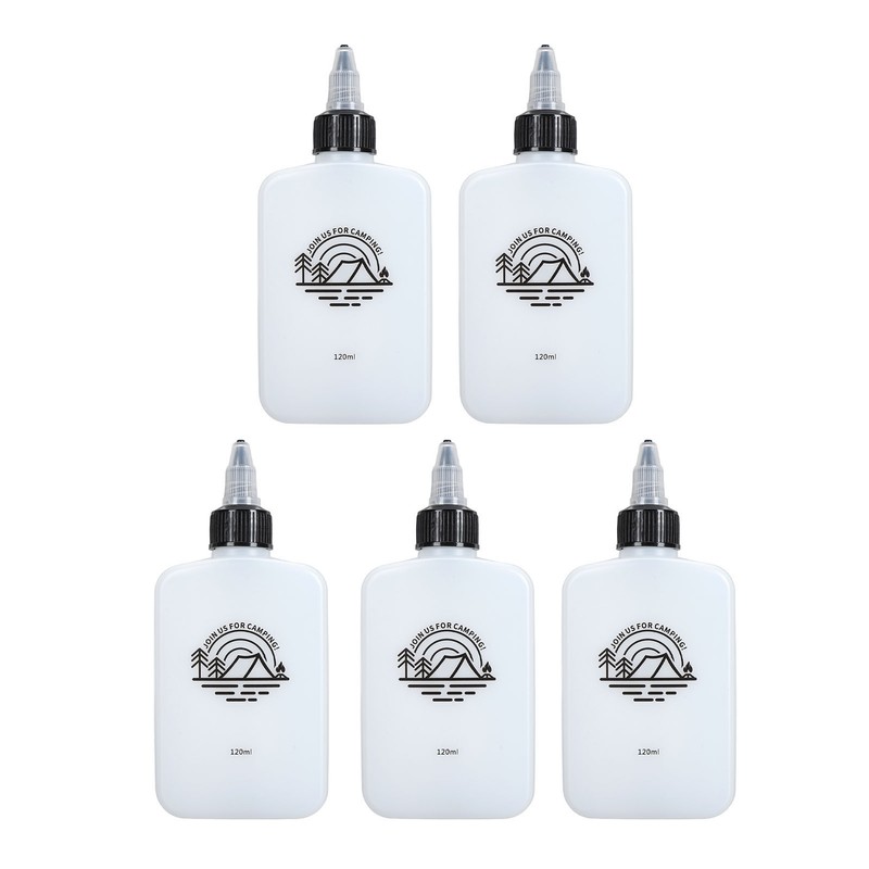 5pcs Small Oil Dispenser 120ml Leakage Proof Portable Compact Oil