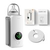 Fast Heating Portable Bottle Warmer,Travel-Easy,18W Fast Charging,6-Speed Temperature Control,Locked-in Nutrition,360
