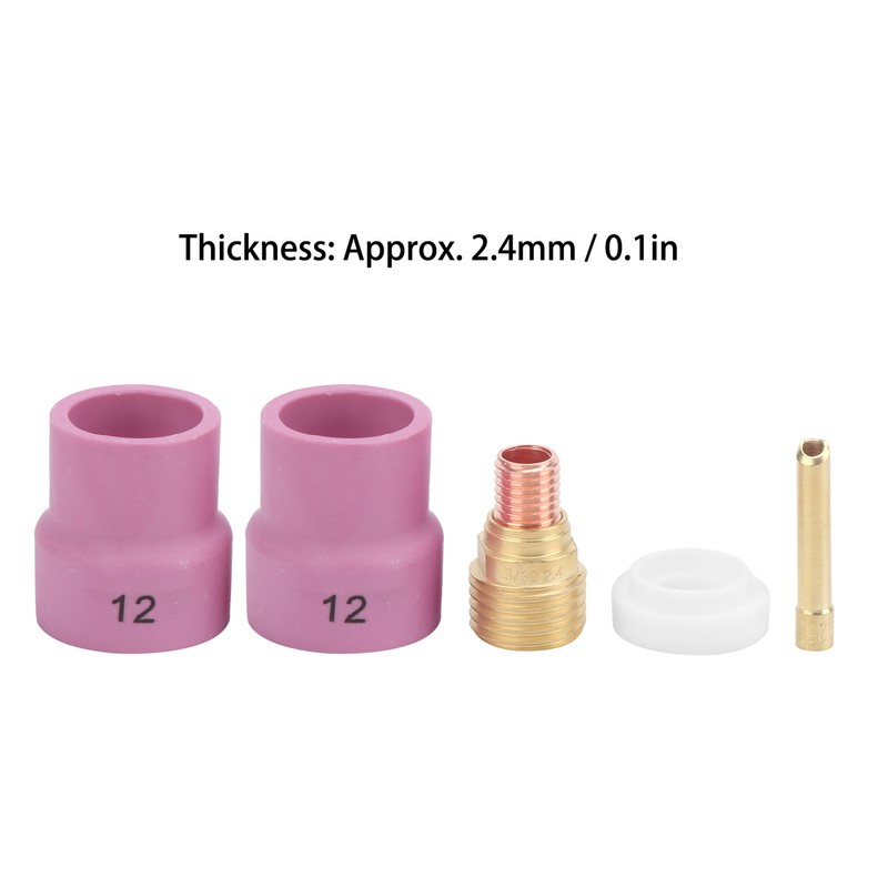 Ceramic Welding Cup Set Chuck Air Lens Spacer WP9/20 AirCooled