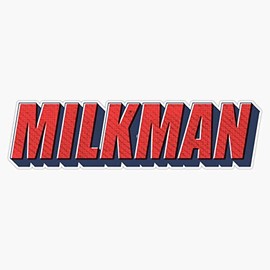 Milkman Sticker Vinyl Bumper Sticker 6 Mil Thick - Size 5"