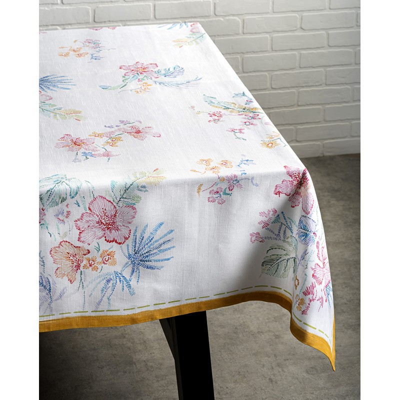 Maison d' Hermine Table Cloths 100% Cotton 140cm x 230cm