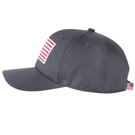 IIN American Flag Baseball Cap for Men Women Low Profile USA Army Tactical Operator Military Plain Dad Hat