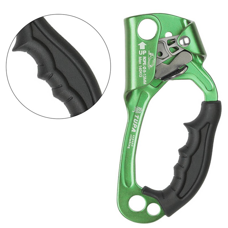 Rock Climbing Right Hand Ascender Multi Purpose Manual Outdoor Mountaineering