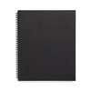 TRU RED Large Soft Cover Ruled Notebook, Black