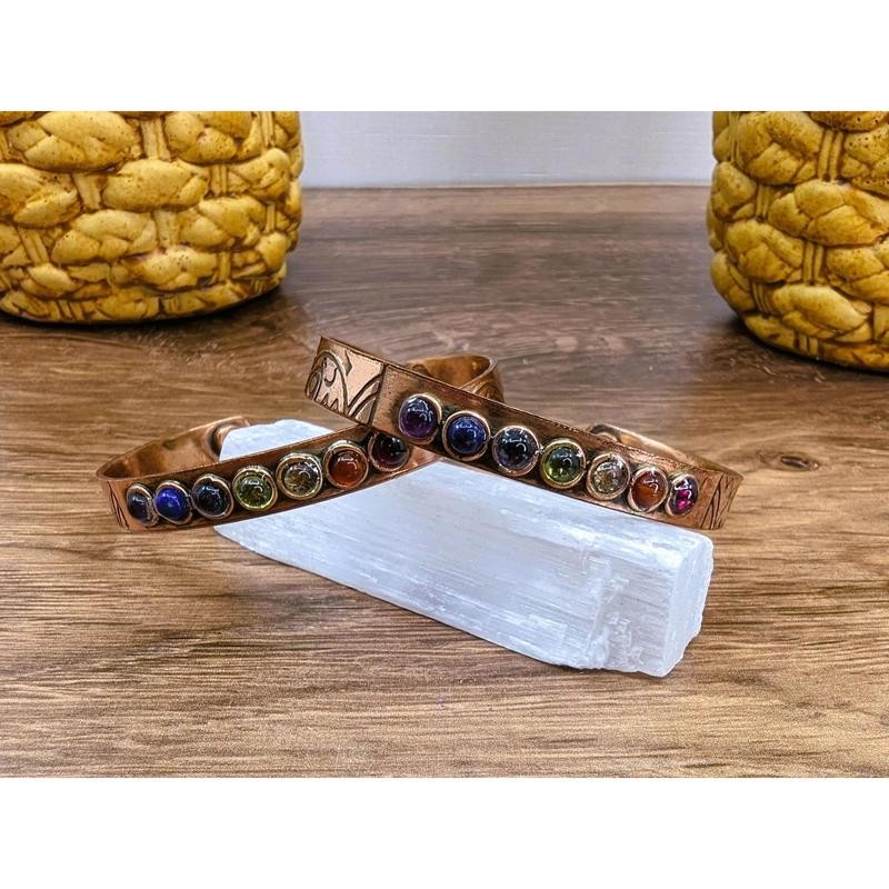 Copper Chakra Bracelet