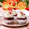 144PCS Kentucky Horse Derby Cupcake Toppers Decorations - Horse Racing