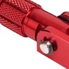 2Pcs Motorcycle Foldable Foot Pegs M8 Antislip Aluminium Alloy Universal