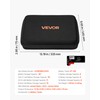 VEVOR Battery Organizer Storage Box, Battery Case Bag with Tester