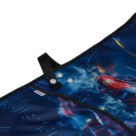 Baagl Children's Apron Girls Boys Cooking Apron Children Apron Painting Apron Craft Apron for Children (Life Saver)