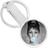 Audrey Hepburn Bubble Purse Hanger with Keychain