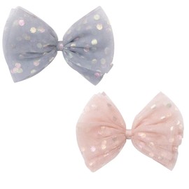 LYXOTO Elegant Hair Accessories, Hair Clips, Ribbon, Hairpins, Cute, Hair Accessories, Bite Gangs, Clips, Hair Bands, Hair Accessories, For Women, Girls, Weddings, Parties, Fireworks Displays (Style 1)