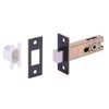 HANDLEZONE® Bathroom Toilet Door Deadbolt Lock - Black Matt -