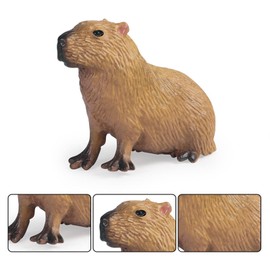 Harilla Realistic Capybara Figures Animal Figures Miniature Learning Toy Capybara Statue for Party Table Office Home Ornaments