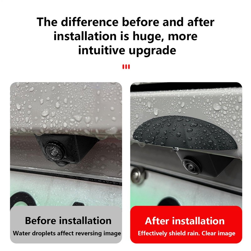 Car Camera Rain Cover - Rear View Camera Protection -