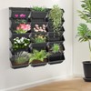18Pcs Vertical Wall Planter, 13 inch Wall Mounted Garden Planters,