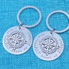 Best Friend Keychain Gift Long Distance Friendship Keyring True Friendship