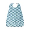 Blue Waterproof Meal Apron Long Size Gingham Red