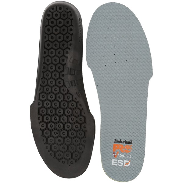 Timberland PRO unisex adult Anti-fatigue Technology Esd Insole, Black, Large