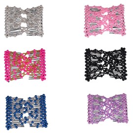 LOVEF Easy Combs Fabulous Hairstyles Instantly! 4 Piece Random Color