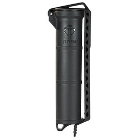 Thyrm CellVault XL Battery Storage (Black) Case for AA, AAA, CR123, 18650 Batteries, Survival Gear, Made in USA