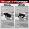 Hutexico Adjustable Handlebar Riser Support Heighten 2" Aluminum Handlebar Riser