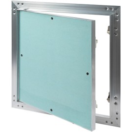 ECOPRO VENT 12" x 12" Inch Aluminum Drywall Access Panel - Service Shaft Door - Plumbing, Electricity, Heating, Alarm Wall Inspection hatch for Drywall - Bathroom Service Access Hole Cover