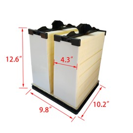 VEDURME AF55015 Air Filter Element Fits for Cummins QSB6.7 QSC QSC9 QSL9 Engines Cummins Direct Flow 1200 Series Replaces PA31000 5261250 WA10715 AF2501 500715