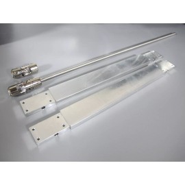 JP Garage Alumin 6 inch Frame Extension & Steel Drive Shaft Set Tamiya RC 1/14 King Hauler