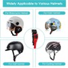Motorcycle Helmet Speed Clip Quick Release, 3Pcs Press Chin Strap