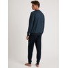 CALIDA Cotton Special Men's Cuffed Pyjamas 100% Cotton, Danube Blue