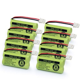 GEILIENERGY BT183342 BT283342 BT166342 BT266342 BT162342 BT262342 Battery Compatible with VTech CS6114 CS6419 CS6719 EL52300 CL80112 CS6719-2 Cordless Handsets (Pack of 8)