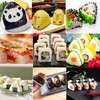 8-Piece Onigiri Mold,DIY Sushi Molds,Rice Ball Mould Shaker Sushi Maker