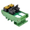 HCDC DIN Rail Mount Paddle Rocker Switch Module, 10Amp 250VAC